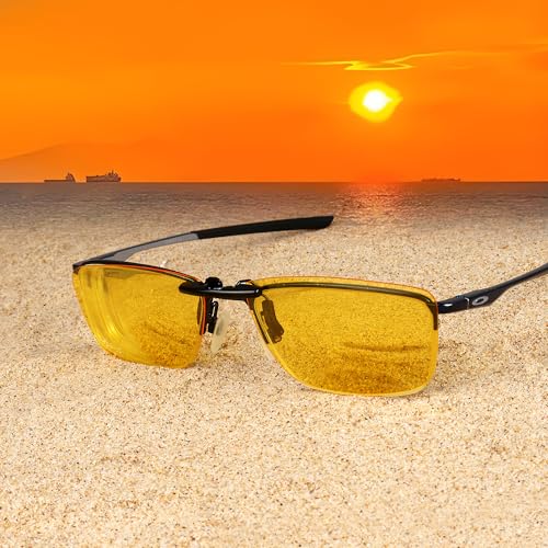 Polarized CLIP-ON Sunglasses for Oakley Ox3218 Socket 5.53