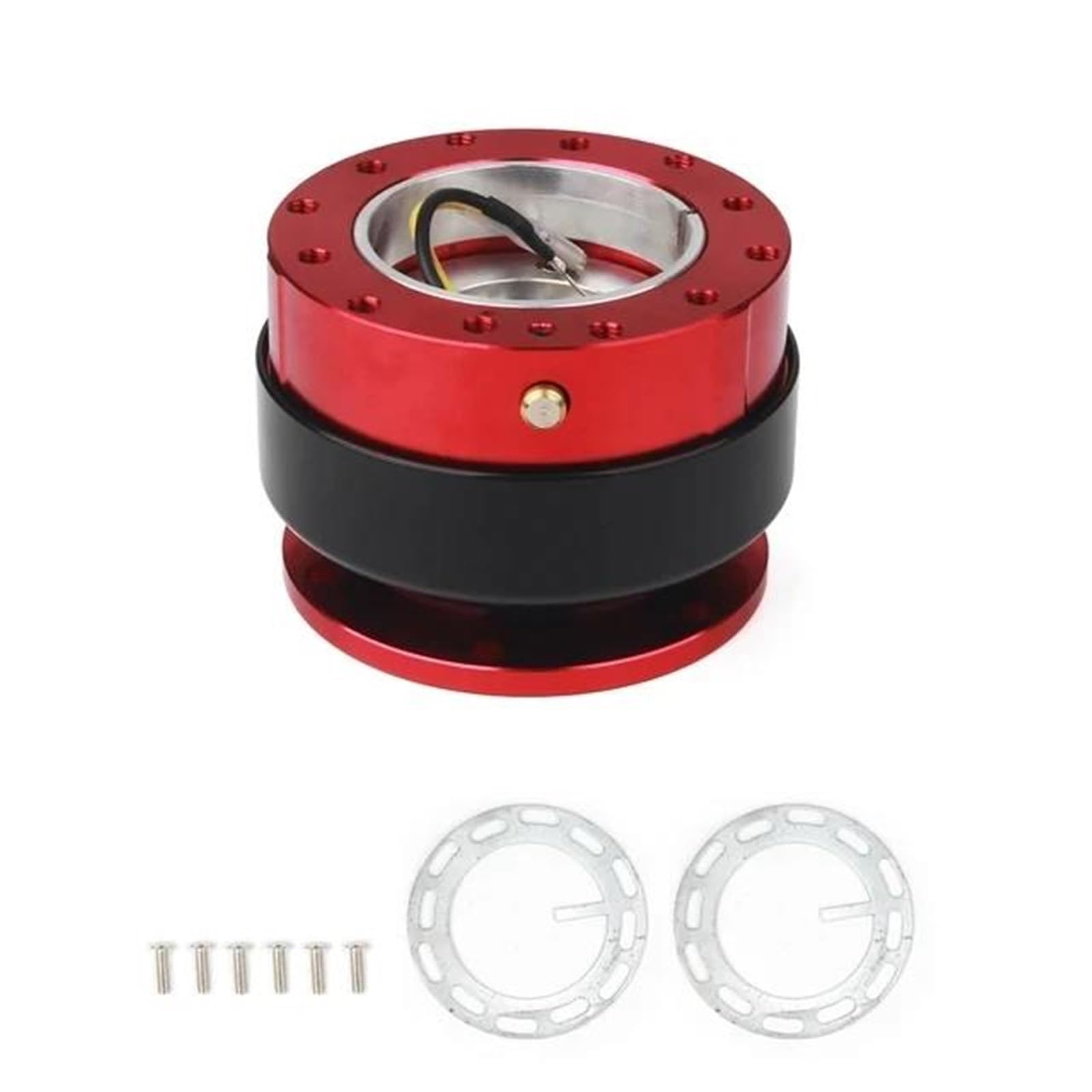 Mozzi per Volante Auto, Kit Adattatore mozzo a sgancio rapido per Volante SRK-200 con Suono