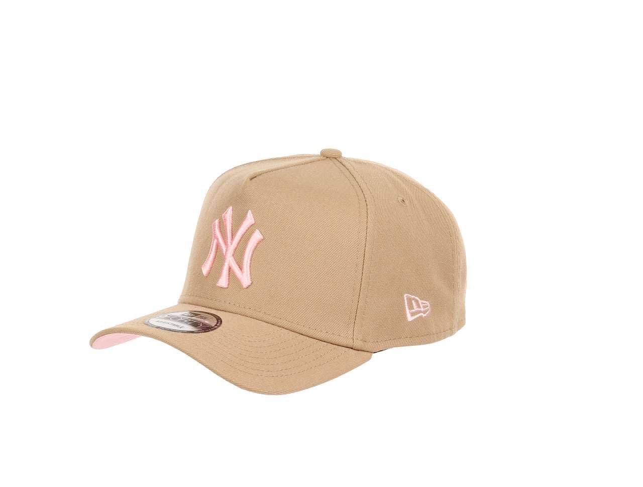New Era New York Yankees MLB Camel 9Forty A-Frame Adjustable Cap โ image 1