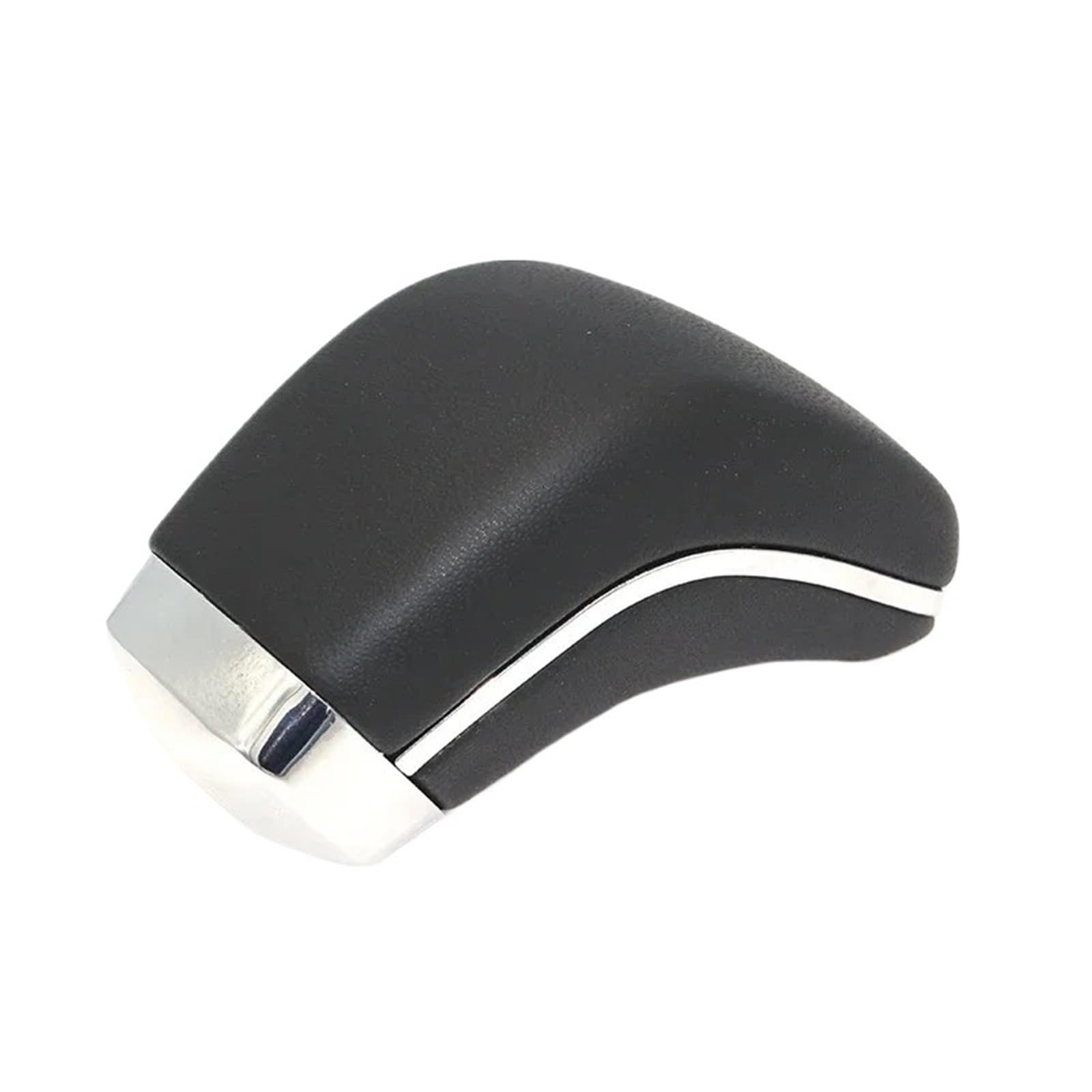 Xzcvtyw Black Leather Automatic At Pu Car Shift Gear Knob Lever Gaitor Boot Cover For Toyota For Mark X Reiz X120 2004-2009 Accessories Car Gear Shift Knob(Black Leather)