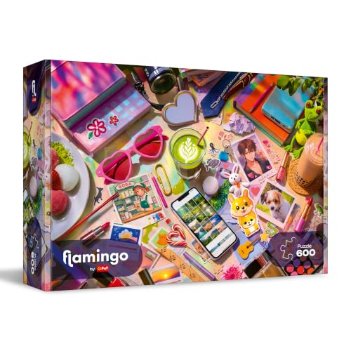 Flamingo by Trefl, Mon Petit Monde – Puzzle de 600 pièces