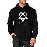 WXENAIEDK Heartagram Cotton Hooded Sweater Casual Men And Women Hoodie Shirt