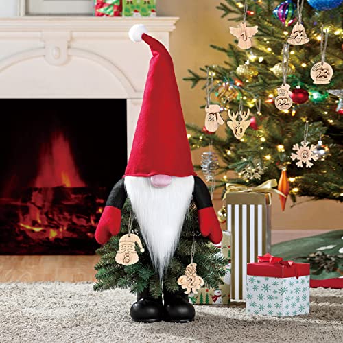 HONGECB 24 Pezzi Albero di Natale Ciondolo in