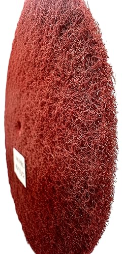4 pack 8 x 12 very fine 7447 pro non-woven buffing blending cleaning light deburring amp finishing discs pack of 4