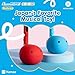 Otamatone Deluxe Electronic Musical Instrument for Adults Portable Synthesizer Digital Electric Music from Japan by Maywa Denki Cool Stuff Gifts, Blue [English Manual]