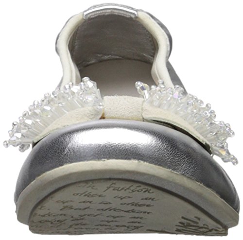 Ciao Bimbi Kid's Ballet Flat, Argento, 34 M EU/3 M US Little Kid2