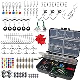 Fishing Tackle Box Gear with Lures Hooks Bass Spinner Baits Glide Bait Catfish Rig Line Swivels Weights Fly Combo Rod Reel Kayak Boat Camping Waterproof Storage Organizer Accessories Outdoor