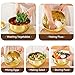 Gold Mixing Bowls Hammered Mixing Bowl Set, Stainless Steel Golden Finish Decorative Serving Bowls for Kitchen, 3 Piece Salad Bowl for Prepping Cooking Baking Serving Gold Serving Bowls for Home Decor