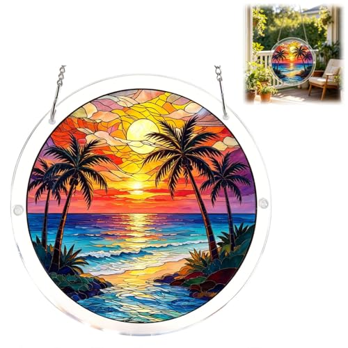 Acrylic Suncatcher Jigsaw Puzzle-Emerald Flame Hummingbird Window Suncatcher Acrylic Puzzle 83 Pieces Suncatcher Kits for Adults Home Decor Gift for Women Men Mom Birthday Gift (#A)