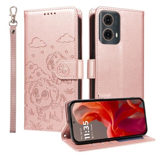 Étui Moto Edge 60 Fusion or rose housse antichoc protection intégrale