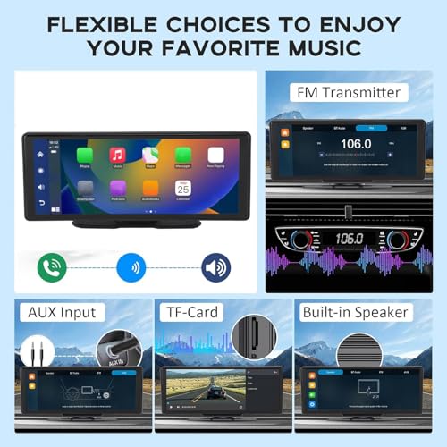 Radio para auto con pantalla táctil 10.26 pulgadas miniatura 2