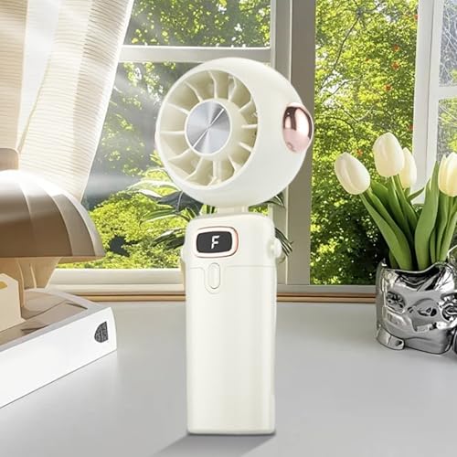 Ventilateur pour voyage et camping pliable et rechargeable idéal en plein air - 6