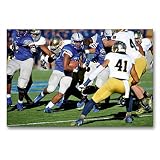 Premium Textil-Leinwand 90 x 60 cm Quer-Format Touchdown - American Football | Wandbild, HD-Bild auf Keilrahmen, Fertigbild auf hochwertigem Vlies, Leinwanddruck von Renate Bleicher
