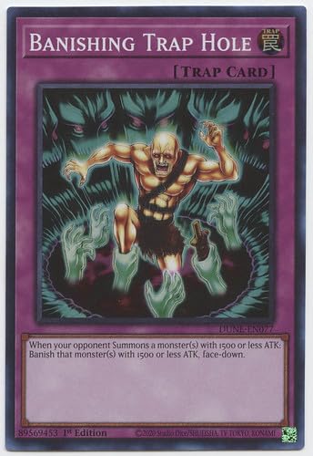 Banishing Trap Hole - DUNE-EN077 - Super Rare - 1st Edition
