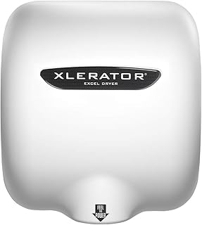 Excel Dryer XLERATOR XL-BW8 White Polymer BMC Hand Dryer - 208V
