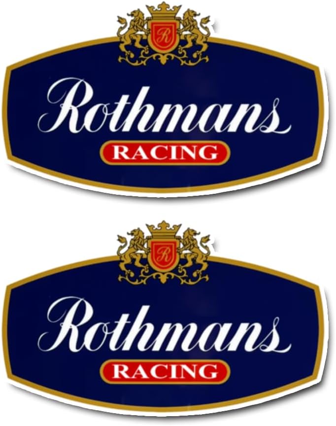 rothmans ステッカー デカール 並行輸入 2 (24.6cm*14.7cm) [並行輸入品]