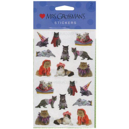 Mrs. Grossman's Stickers-Pampered Cats
