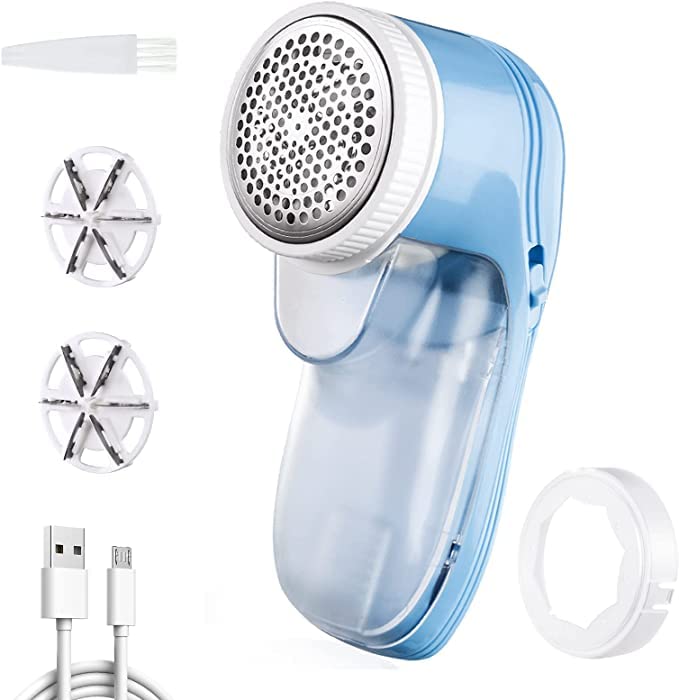 GRAPHENE Portable Electric Lint Remover USB Rechargeable with Rotary