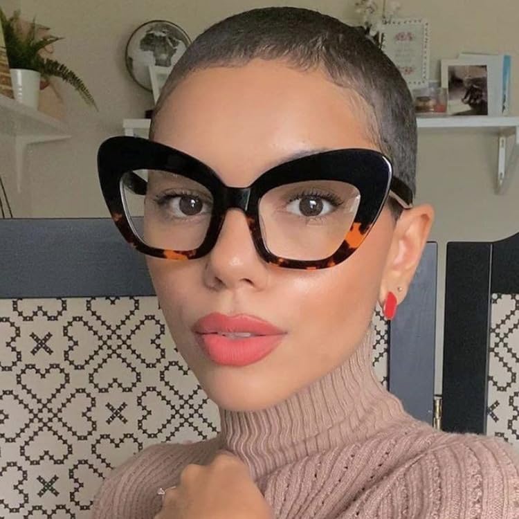 Image of 3 pack Blue Light Blocker Reading Glasses Cat eye Frame Readers Eyeglasses for Women