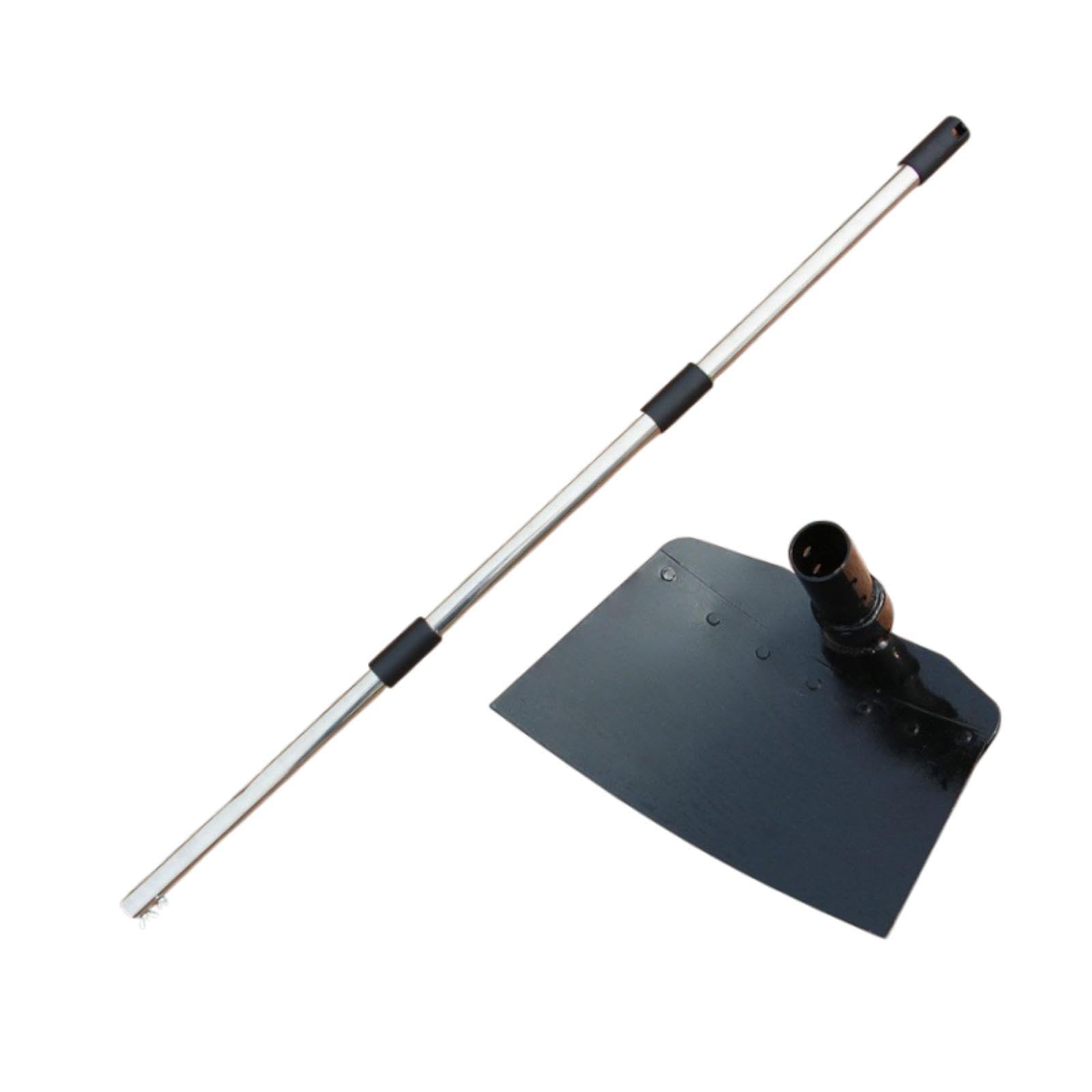 Hoe de jardin Sharplace outil à main télescopique de 25cmx16cm pour désherber