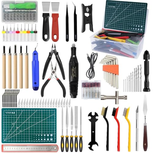 Kit d'outils pour imprimante 3D complet pour nettoyer et détacher vos modèles