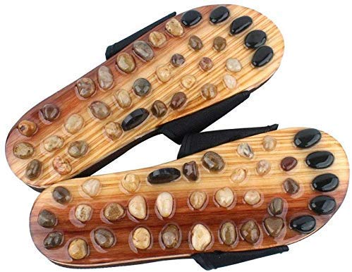 Dhruheer multicolored durable acupressure wooden massage slippers || Leg Foot Massor Slipper (Free Size) for Men and Women Dhruheer multicolored durable acupressure wooden massage slippers || Leg Foot Massor Slipper (Free Size) for Men and Women