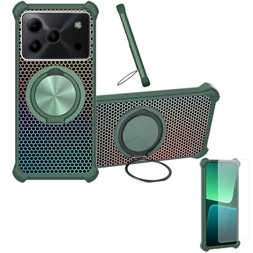 �Ή� Doogee Note 56 Pro �P�[�X Phone Case [1�� 9H+�d�x���� �K���X�t�B����][360°��]���X�^���h�A�}�O�l�b�g��]CX-10-LV