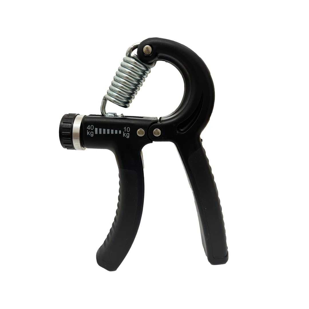 Veera Adjustable Hand Grip Strengthener | Hand Gripper for Unisex | Hand Exercise Equipment | Use For Forearms And Finger Workout At Home | 10 To 40 Kg | Black (B0D5LWG23C) Amazon Price History, Amazon Price Tracker