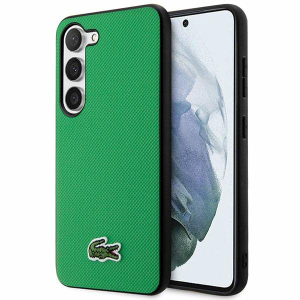 Coque Lacoste S23 rigide vert iconic petit pique coque Samsung S911