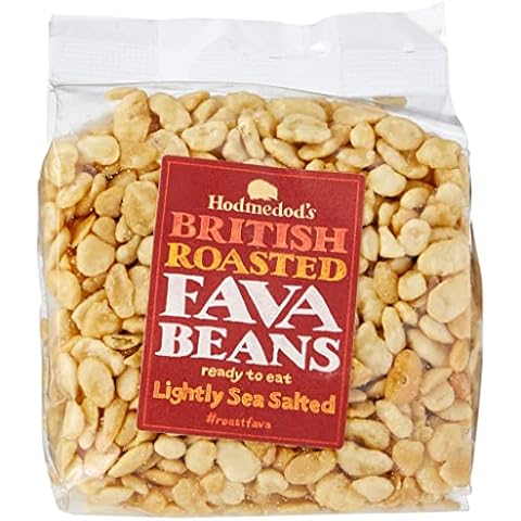 HODMEDOD'S Roasted Fava Beans - Lightly Sea Salted 300g (PACK OF 1) Cover