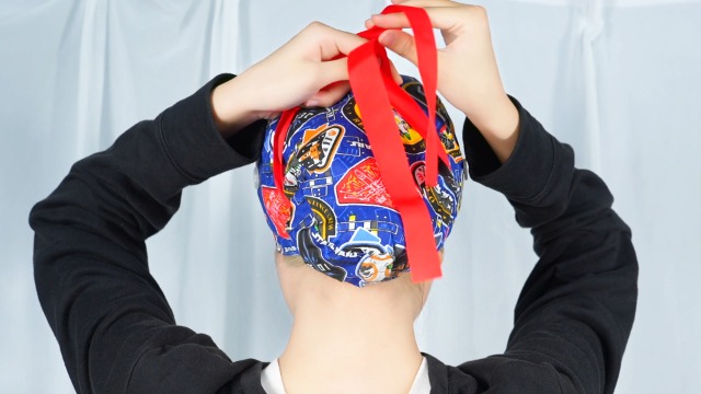 Bouffant Scrub Cap – Verstellbare Arbeitsmütze Aus Baumwolle, Mit Sonnenblumen-Druck, Für Medizin & Küche