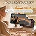 SEANCHEER Retro TV Cell Phone Screen Magnifier HD, 3D Portable Foldable Mobile Phone Magnifier for Movie & Game, Fit for All Smartphones - Gift for Women Mom Wife Men Dad Husband Friends (Brown, 12