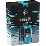 Esta caja de regalo es el regalo ideal para él: con un toque de brisa ártica, el juego de regalo AXE Alaska es la mezcla ideal de frescura y protección