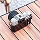 JJC XT50 Metall Daumen Hoch Griff für Fujifilm Fuji X-T50 Kamera Bessere Balance & Grip Bequemlichkeit, XT50 Hot Shoe Mount Daumen Unterstützung Verbessert Griff, Silber