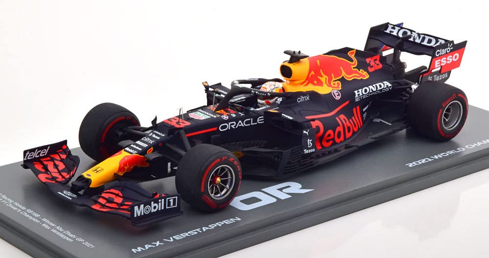 スパーク　1/18 レッドブル　トルコGP 2021 フェルスタッペン スパーク 1/18 レッドブル RB16B トルコGP 2021 2nd M