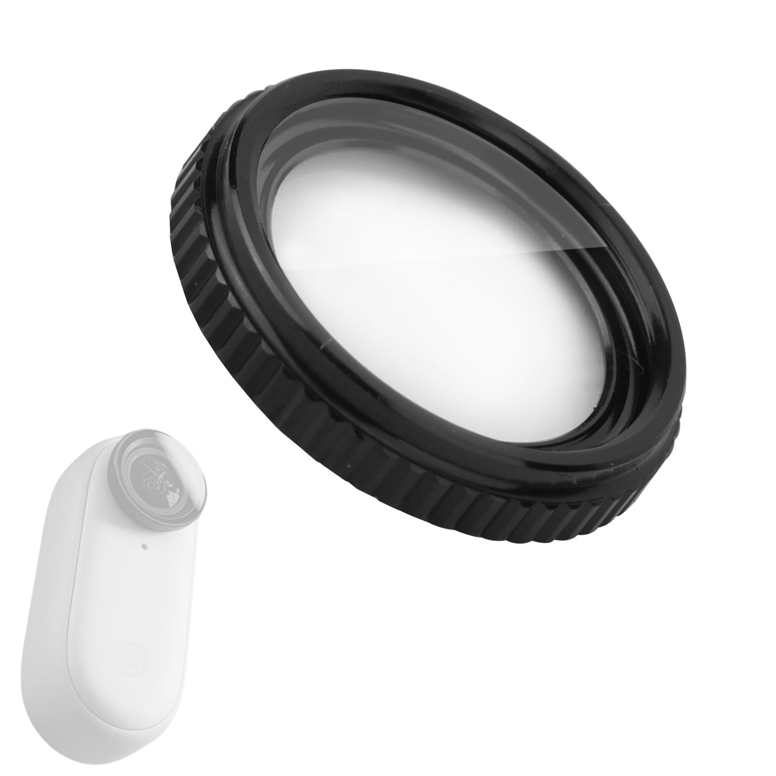 Gosknor Protezioni Obiettivo per Insta360 GO 3, Resistenti Antigraffio Impermeabili Antiappannamento in Vetro Protettivo per Insta360 GO 3 Accessori Fotocamera