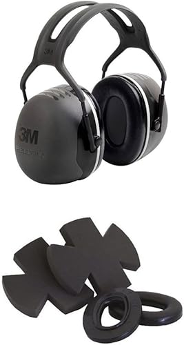 3M Peltor X5A orejeras (NRR 31 dB) con kit de higiene Peltor HYX5