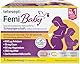 tetesept Femi Baby – 16 Nährstoffe für Kinderwunsch, Schwangerschaft & Stillzeit – mit Folsäure, Eisen, Jod + DHA – 1 x 3 Monatspackung à 90 Tabletten + 90 Kapseln NEU