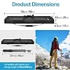 EMART Tripod Carrying Bag, 39"/99cm Long Carry Case for Speaker Stands, Light/Lighting Stand, Mic/Microphone Poles - with Adjustable Shoulder Strap, Heavy Duty Handle and Double Zipper #1