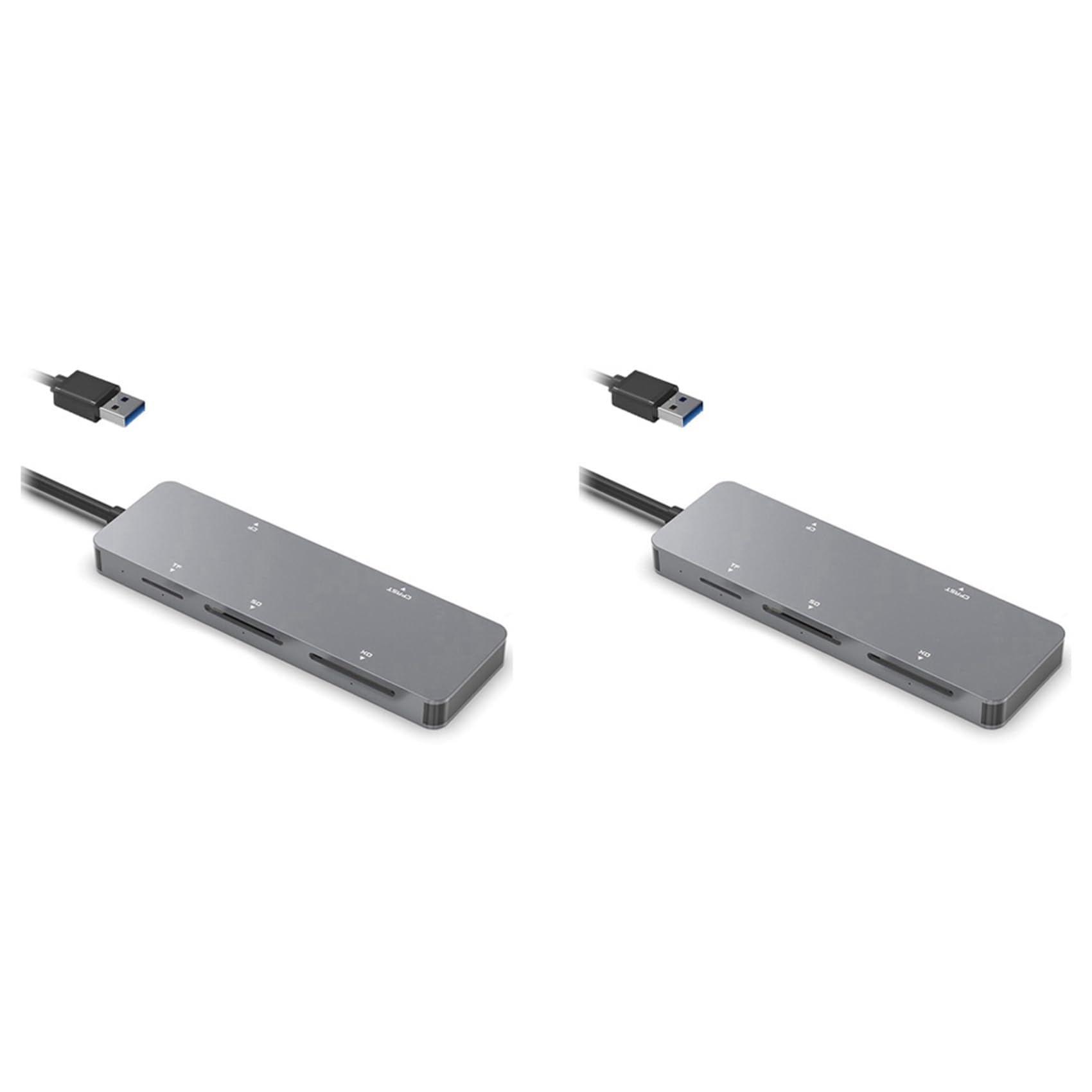 2 x czytnik kart USB 3.0 CFast//XD/SD/TF czytnik kart USB 5 w 1, 5 Gbit/S do akcesoriów do laptopów