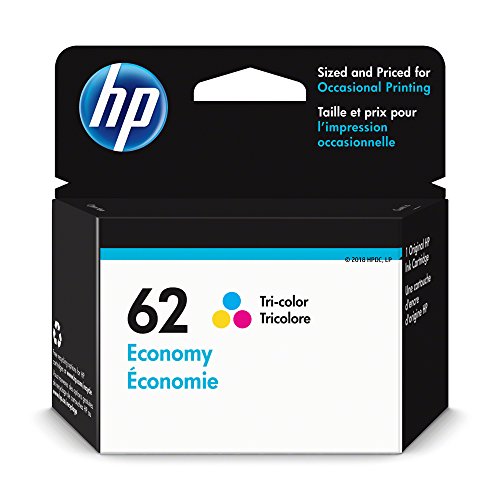 HP 62 | Ink Cartridge | Tri-Color | Economy Size | 1VV42AN | Discontinued by Manufacturer