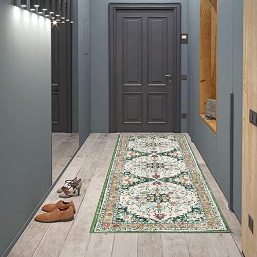 Tapis d'entrée allongé antidérapant et lavable pour un sol impeccable