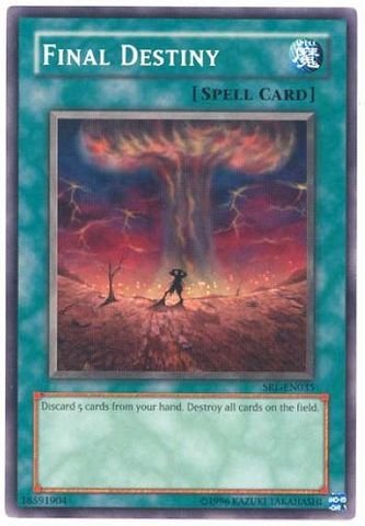 Yu-Gi-Oh! - Final Destiny (SRL-035) - Spell Ruler - Unlimited Edition