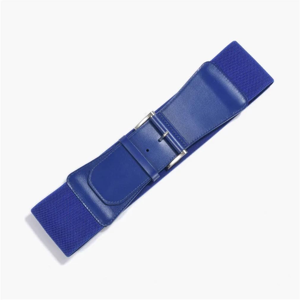 Vintage Style Elastic Waist Belt Women's With Coat Top Pin Buckle Belt