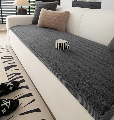 Whats the Best Couch Material for Pets: Durable, Washable, and Pet-Friendly Options 6 ZQFFB Washable Pet Couch Cover Non-Slip Sofa Covers for Dogs Pet-Friendly Soft Sherpa Dog Couch Protector Mat for Sofa