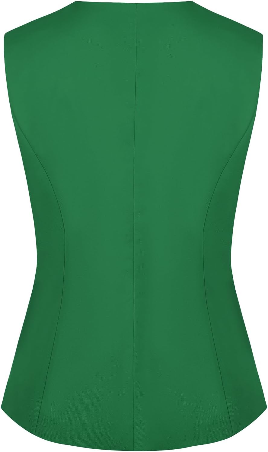 MINTLIMIT Waistcoat Vest for Women Sleeveless Fitted Button Front Tuxedo Suit Waistcoat - Image 2