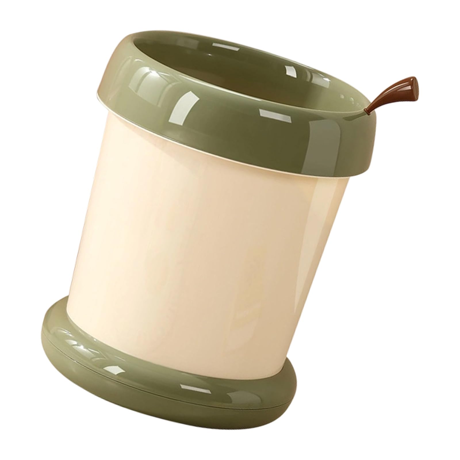 Jazuaiao Cartoon Indoor Bin Resistant Construction Perfect for Home and Workspaces Use Small Cartoon Trash Can
