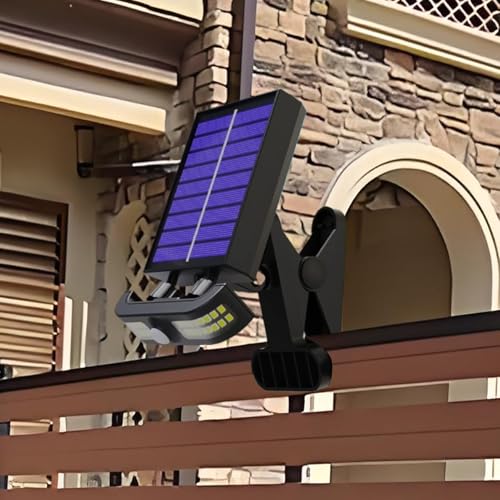 Proyector solar exterior para iluminar zonas oscuras y pasos de garaje 5