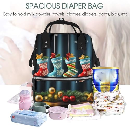 Sac à dos à langer grand format et imperméable pour maman active - 5