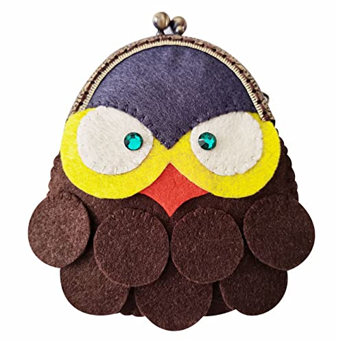 Cute doll handmade change purse (Owl)